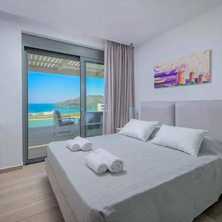 Вилла Executive Rhodes Akrotiri Stunning Sea Views 3 Bedrooms *
